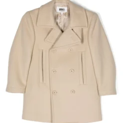 Børn MM6 Maison Margiela Kids Dobbeltradet Frakke