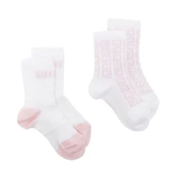 Børn Givenchy Kids Strømpesæt Med Logotryk