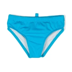 Børn Dsquared2 Kids Elastiske Badeshorts Med Logotryk
