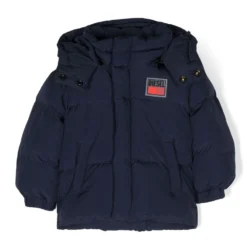 Børn Diesel Kids Dynejakke Med Logomærke