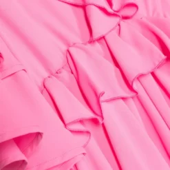 Børn Pinko Kids Kortærmet Playsuit Med Flæsedetalje -Stella shop 19981190 44989969 1000