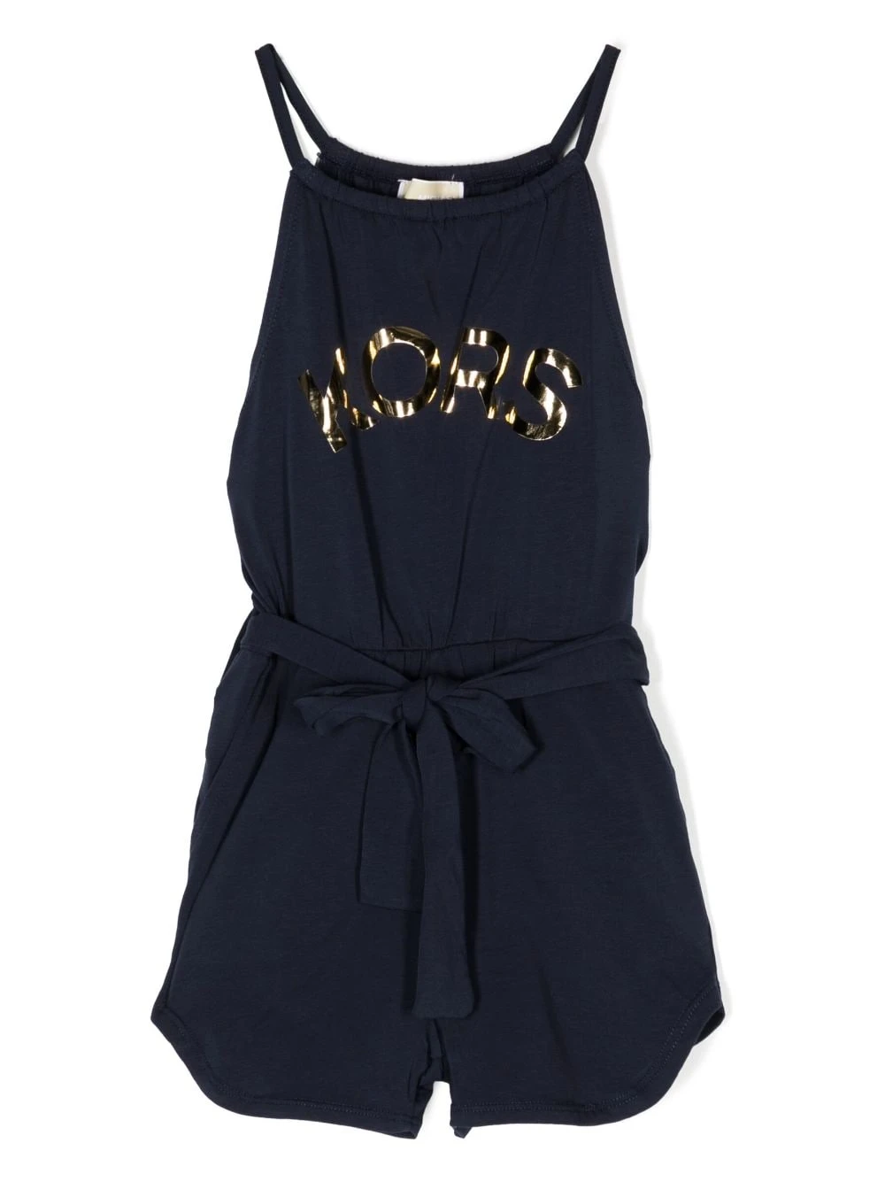 Børn Michael Kors Kids ærmeløs Playsuit Med Logotryk 1 Børn Michael Kors Kids ærmeløs Playsuit Med Logotryk