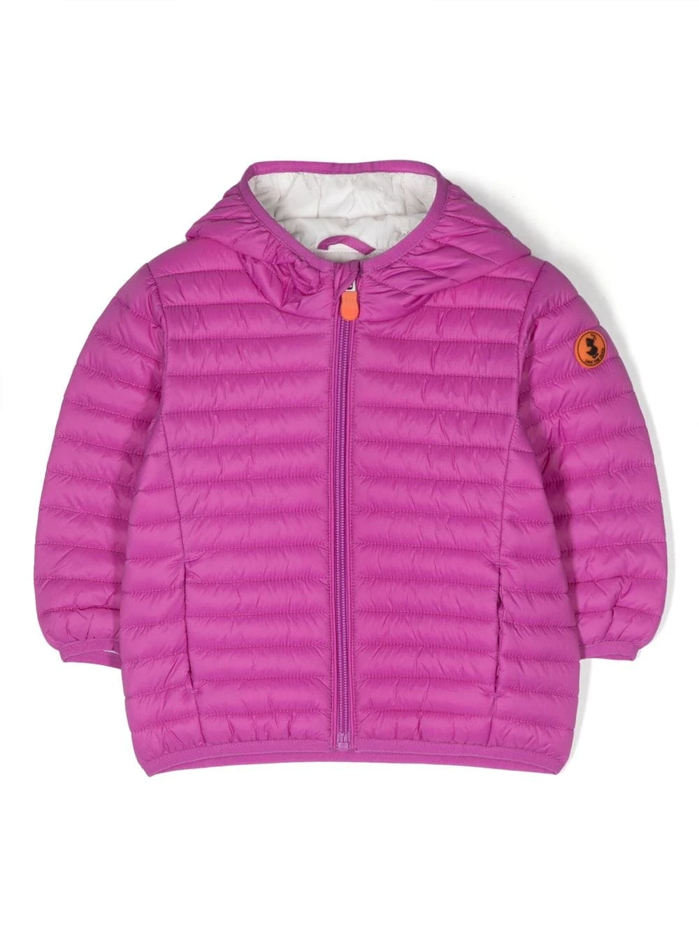 Børn Save The Duck Kids Jakke Med Hætte Og Logodetalje 1 Børn Save The Duck Kids Jakke Med Hætte Og Logodetalje