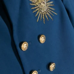 Børn Balmain Kids Dobbeltradet Blazer Med Løvebroderi 5 Børn Balmain Kids Dobbeltradet Blazer Med Løvebroderi -Stella shop 20089602 45219004 1000