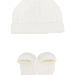 Børn Michael Kors Kids Sæt Med Hat Og Hjemmesko Med Præget Logo