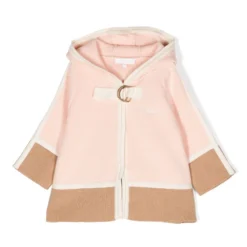 Børn Chloé Kids Tofarvet Frakke I Strik