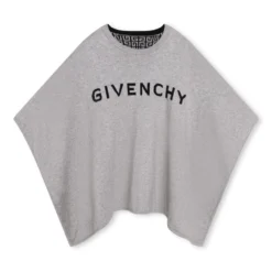 Børn Givenchy Kids Vendbar Kappe Med Rund Hals Og 4G-motiv