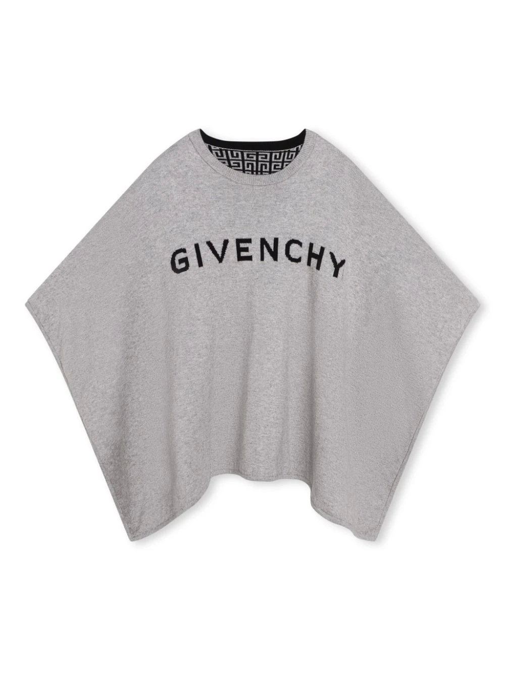 Børn Givenchy Kids Vendbar Kappe Med Rund Hals Og 4G-motiv 1 Børn Givenchy Kids Vendbar Kappe Med Rund Hals Og 4G-motiv
