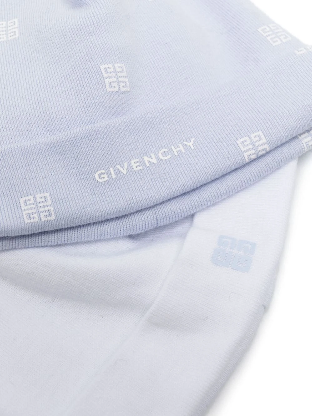 Børn Givenchy Kids Ribstrikkede 4G Pull-on Hatte (pakke Med To) 2 Børn Givenchy Kids Ribstrikkede 4G Pull-on Hatte (pakke Med To) - Image 2