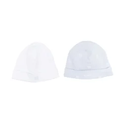 Børn Givenchy Kids Ribstrikkede 4G Pull-on Hatte (pakke Med To)