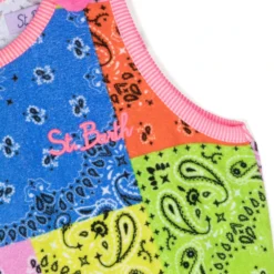 Børn MC2 Saint Barth Kids Smock-playsuit Med Bananmønster 5 Børn MC2 Saint Barth Kids Smock-playsuit Med Bananmønster -Stella shop 20226970 50203768 1000