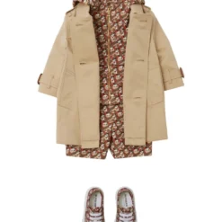 Børn Burberry Kids Trenchcoat I Gabardine Med Bælte 7 Børn Burberry Kids Trenchcoat I Gabardine Med Bælte -Stella shop 20234296 50143014 1000