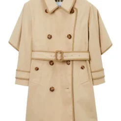 Børn Burberry Kids Dobbeltradet Trenchcoat