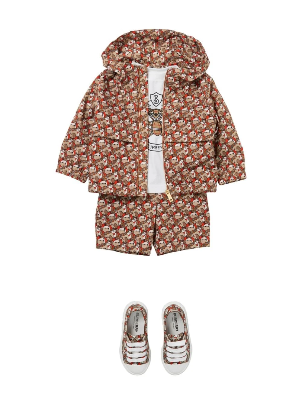 Børn Burberry Kids Thomas Bear Jakke 3 Børn Burberry Kids Thomas Bear Jakke - Image 3