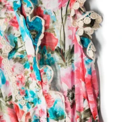 Børn ZIMMERMANN Kids Halcyon Playsuit Med Blomstertryk 5 Børn ZIMMERMANN Kids Halcyon Playsuit Med Blomstertryk -Stella shop 20510652 50616389 1000