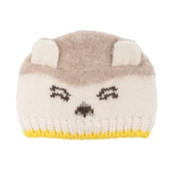 Børn Gensami Kids Strikket Hat I Silke Og Hør