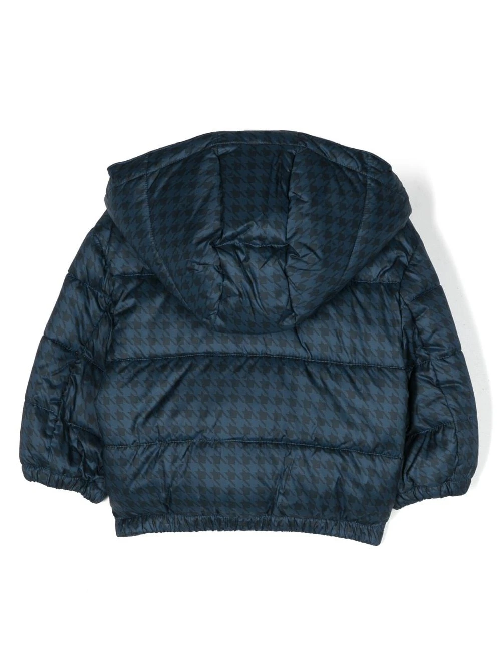 Børn Emporio Armani Kids Dynejakke Med Houndstooth-tryk 2 Børn Emporio Armani Kids Dynejakke Med Houndstooth-tryk - Image 2