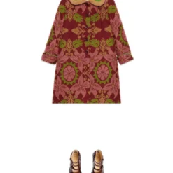 Børn Gucci Kids Frakke I Jacquard Med Blomstertryk -Stella shop 20613019 50606742 1000