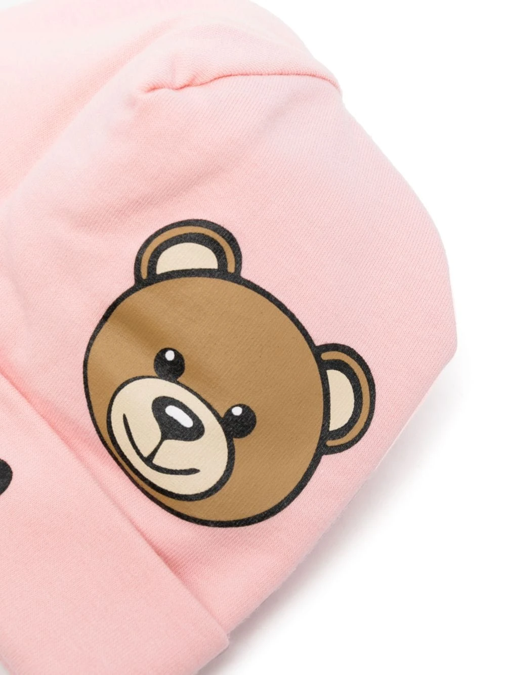 Børn Moschino Kids Hue I Jersey Med Logotryk 2 Børn Moschino Kids Hue I Jersey Med Logotryk - Image 2