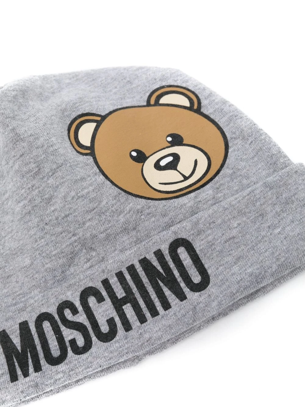 Børn Moschino Kids Hue Med Meleret Effekt Og Bamse 2 Børn Moschino Kids Hue Med Meleret Effekt Og Bamse - Image 2