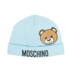 Børn Moschino Kids Teddy Bear Hue Med Logoprint