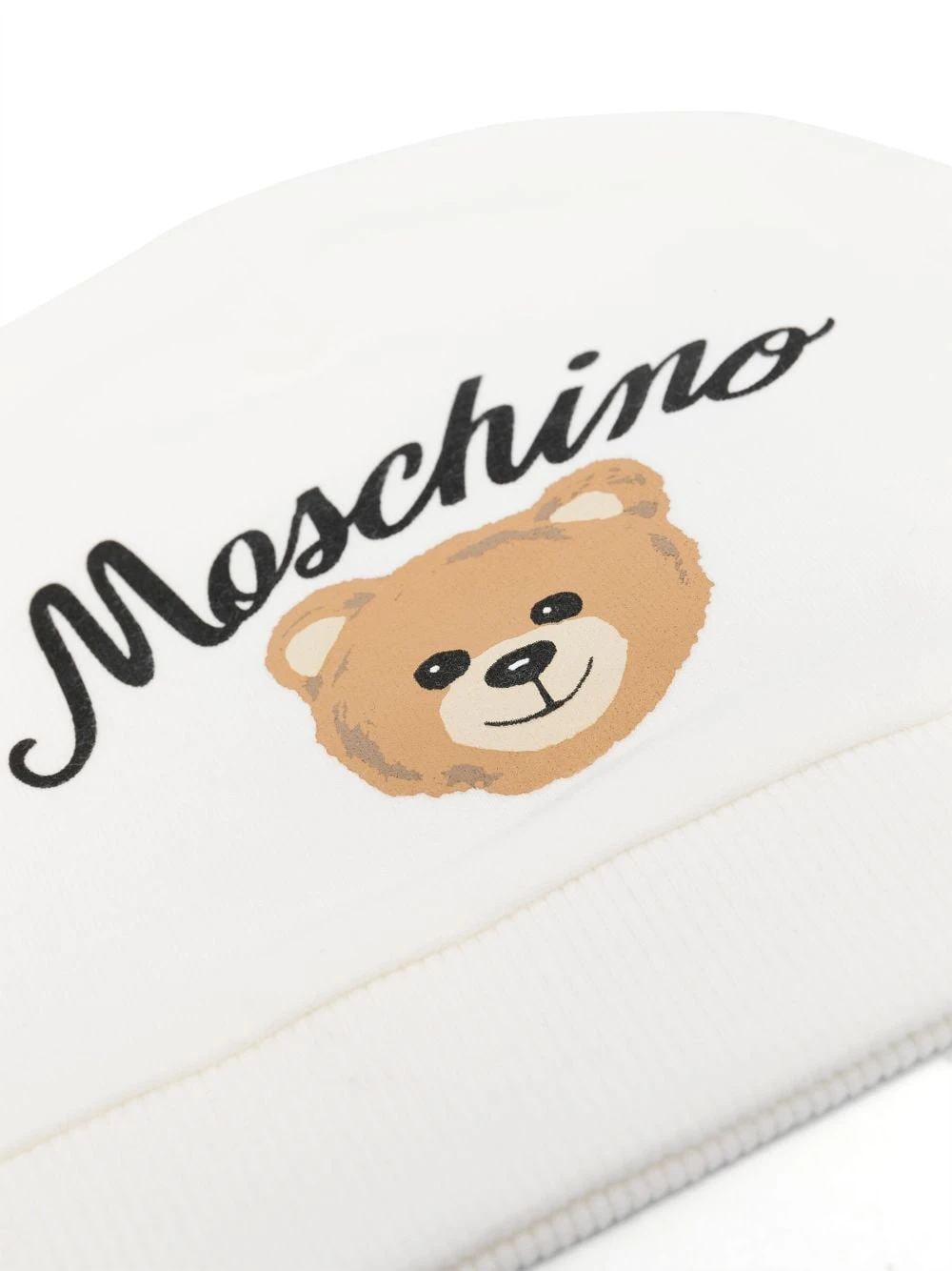 Børn Moschino Kids Hue Med Bamsetryk 2 Børn Moschino Kids Hue Med Bamsetryk - Image 2